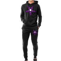 Reverse Purple Pentagram Satanic Satanism Hoodie & Jogger Set | Artistshot