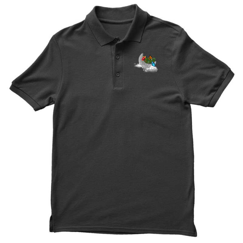 I Love My Husband To The Moon And Back Men's Polo Shirt | Artistshot