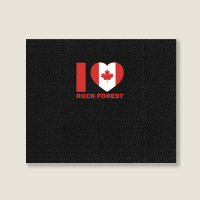 I Love Rock Forest1 Landscape Canvas Print | Artistshot