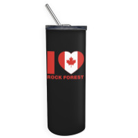 I Love Rock Forest1 Skinny Tumbler | Artistshot