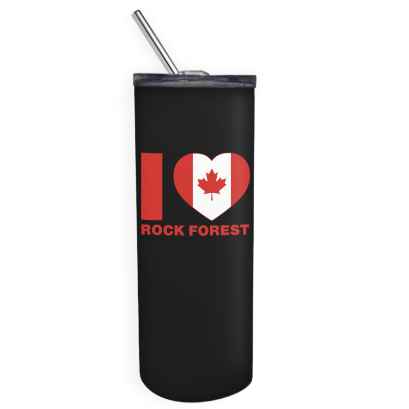 I Love Rock Forest1 Skinny Tumbler | Artistshot