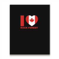 I Love Rock Forest1 Metal Print Vertical | Artistshot