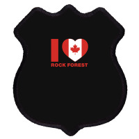 I Love Rock Forest1 Shield Patch | Artistshot