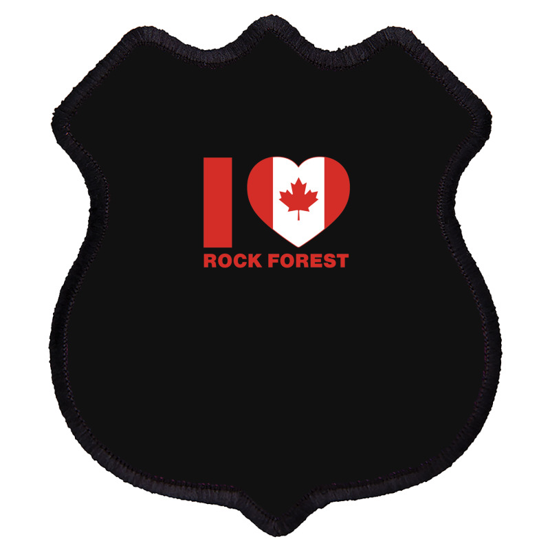 I Love Rock Forest1 Shield Patch | Artistshot