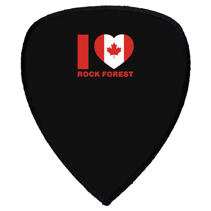 I Love Rock Forest1 Shield S Patch | Artistshot