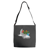 I Love My Husband To The Moon And Back Adjustable Strap Totes | Artistshot