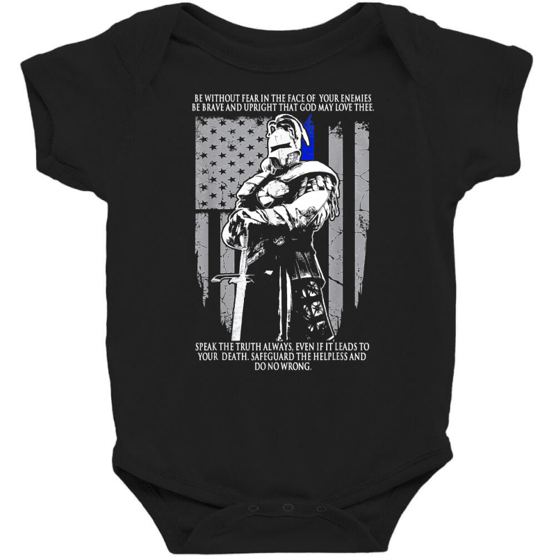 Crusader Knight Templar Warrior Of God   The Templar T Shirt Baby Bodysuit | Artistshot