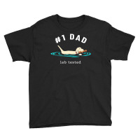 Mens Lab Dad Yellow Labrador Retriever %231 Dad Lab Tested Youth Tee | Artistshot