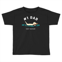 Mens Lab Dad Yellow Labrador Retriever %231 Dad Lab Tested Toddler T-shirt | Artistshot