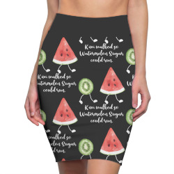 kiwi walked so watermelon sugar could run for dark Pencil Skirts | Artistshot