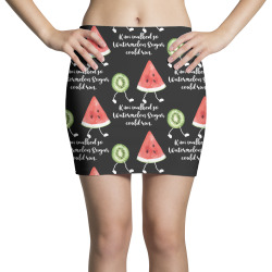 kiwi walked so watermelon sugar could run for dark Mini Skirts | Artistshot