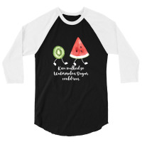 Kiwi Walked So Watermelon Sugar Could Run For Dark 3/4 Sleeve Shirt | Artistshot