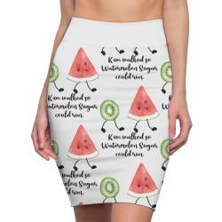 kiwi walked so watermelon sugar could run for light Pencil Skirts | Artistshot
