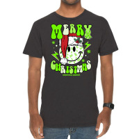 Gastroschisis Awareness Awareness - Santa Hat Merry Christmas Cure Vintage T-shirt | Artistshot