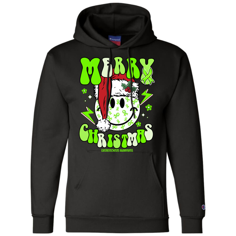 Gastroschisis Awareness Awareness - Santa Hat Merry Christmas Cure Champion Hoodie | Artistshot