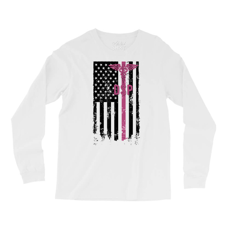 Dsp Us Flag Direct Support Professional Week T Shirt Long Sleeve Shirts | Artistshot