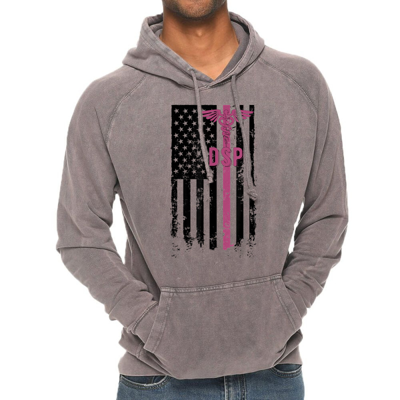 Dsp Us Flag Direct Support Professional Week T Shirt Vintage Hoodie | Artistshot