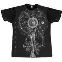 Microcosmos Godhead Occult Sacred Geometry Graphic T-shirt | Artistshot