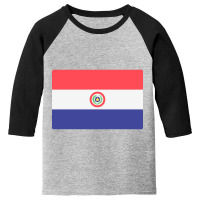 Flag Of Paraguay Youth 3/4 Sleeve | Artistshot