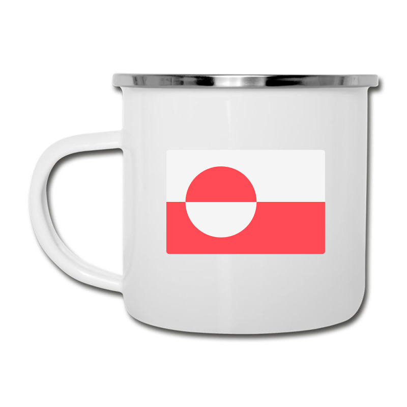 Awesome Greenland Flag Camper Cup | Artistshot