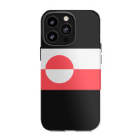 Awesome Greenland Flag Iphone 13 Pro Case | Artistshot