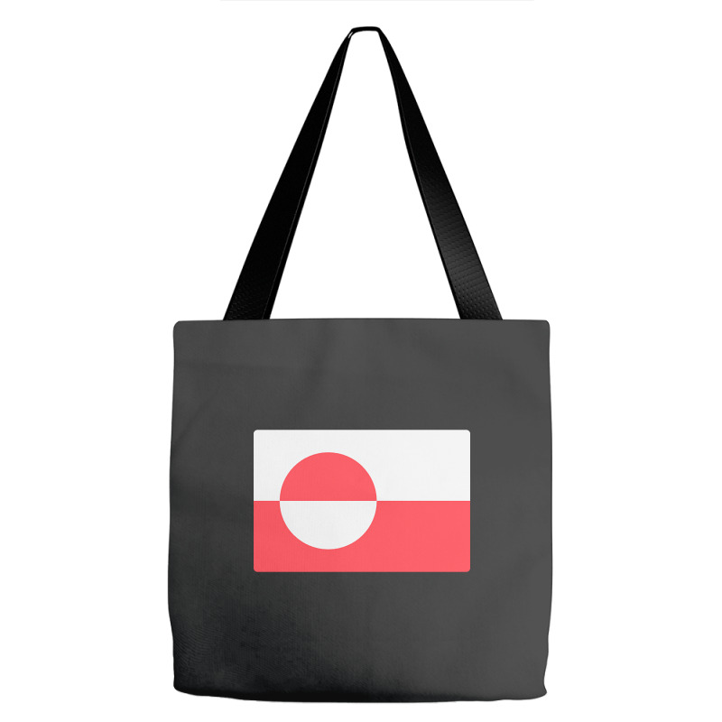 Awesome Greenland Flag Tote Bags | Artistshot