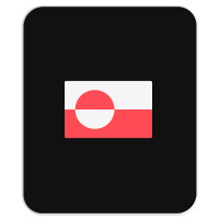 Awesome Greenland Flag Mousepad | Artistshot