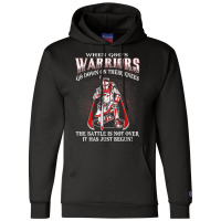 Crusader Knight Templar Warrior Of God   When Warriors Kneel T Shirt Champion Hoodie | Artistshot