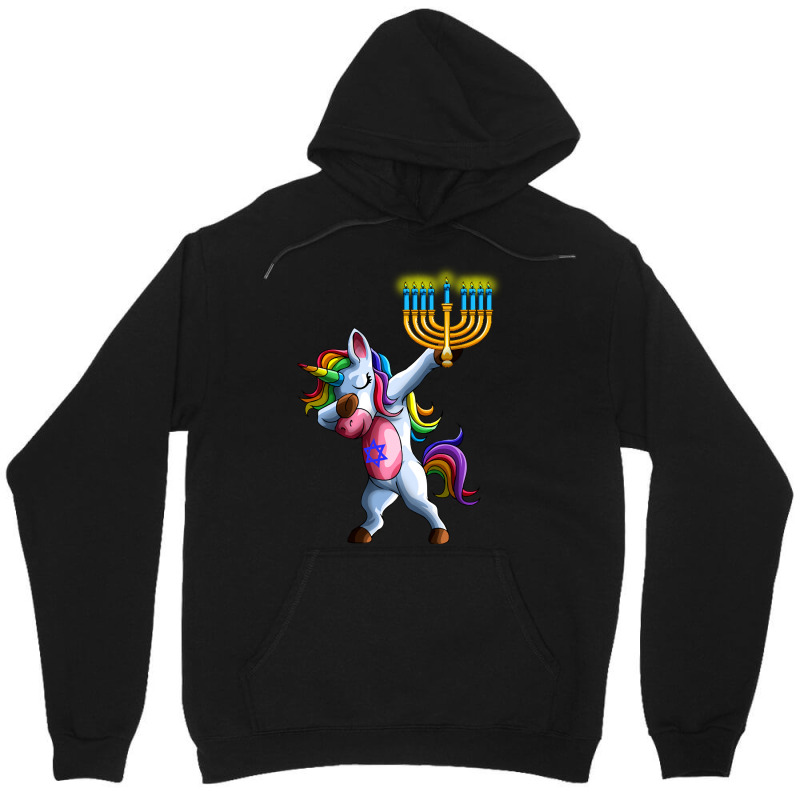 Jewnicorn Jewish Unicorn Cute Hanukkah Chanukkah Gift Unisex Hoodie | Artistshot