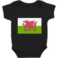 Flag Of Wales Baby Bodysuit | Artistshot