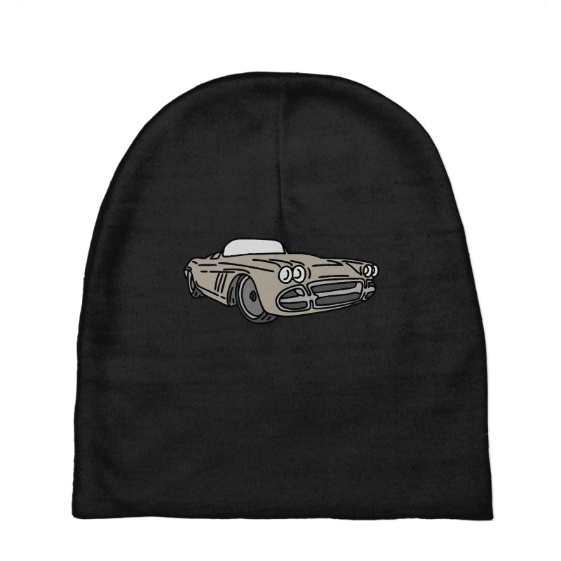 Car Retro Vintage Baby Beanies by Rios Arevalo | Artistshot