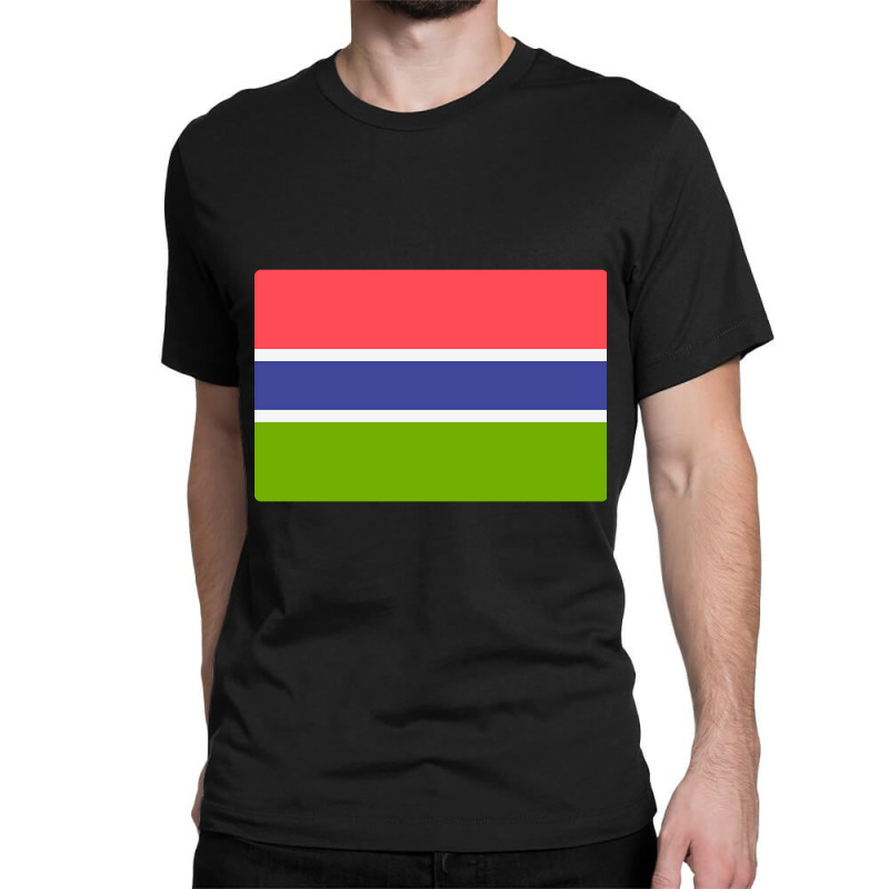 Awesome Gambia Flag Classic T-shirt | Artistshot