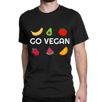 Go Vegan Veganism Plant Based Food Classic T-shirt | Artistshot