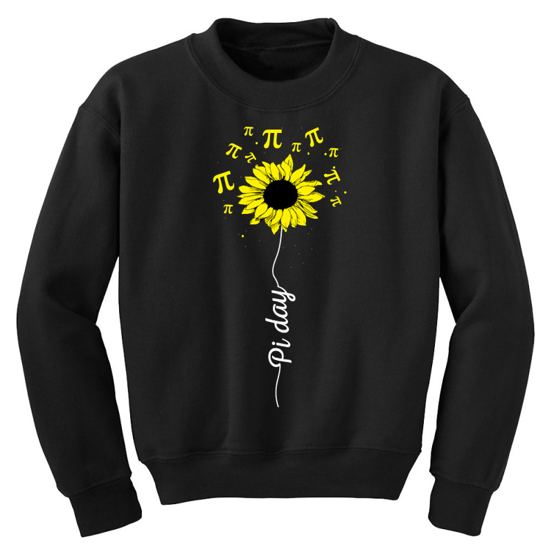 Happy Pi Day Mathematics Math Teacher Sunflower Youth Sweatshirt by brumfieldportillo7vlpq8 | Artistshot