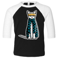 Gato Cholo - Cat With Attitude Toddler 3/4 Sleeve Tee | Artistshot