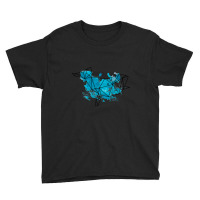 Geomtric Whale Youth Tee | Artistshot