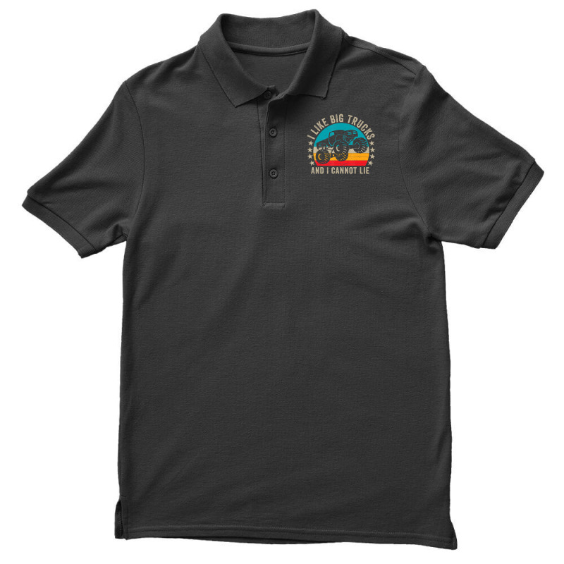 Monster Truck Boys Girls I Like Big Trucks And I Cannot Lie Men's Polo Shirt | Artistshot