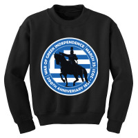 Greek Pride War Of Greek Independence 200th Anniversary Youth Sweatshirt | Artistshot