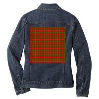 Hay Plaid Tartan Scottish Ladies Denim Jacket | Artistshot