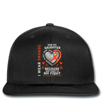 Ms Fight Daughter Multiple Sclerosis Awareness Printed Hat | Artistshot