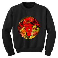 Gold And Red Coffee In Japan Youth Sweatshirt | Artistshot