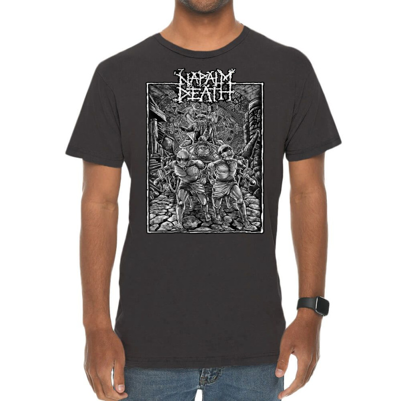 Napalm Death Vintage T-Shirt by rastyrocl | Artistshot