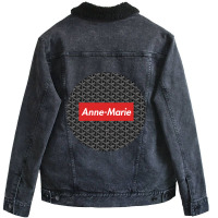 Anne Marie Unisex Sherpa-lined Denim Jacket | Artistshot