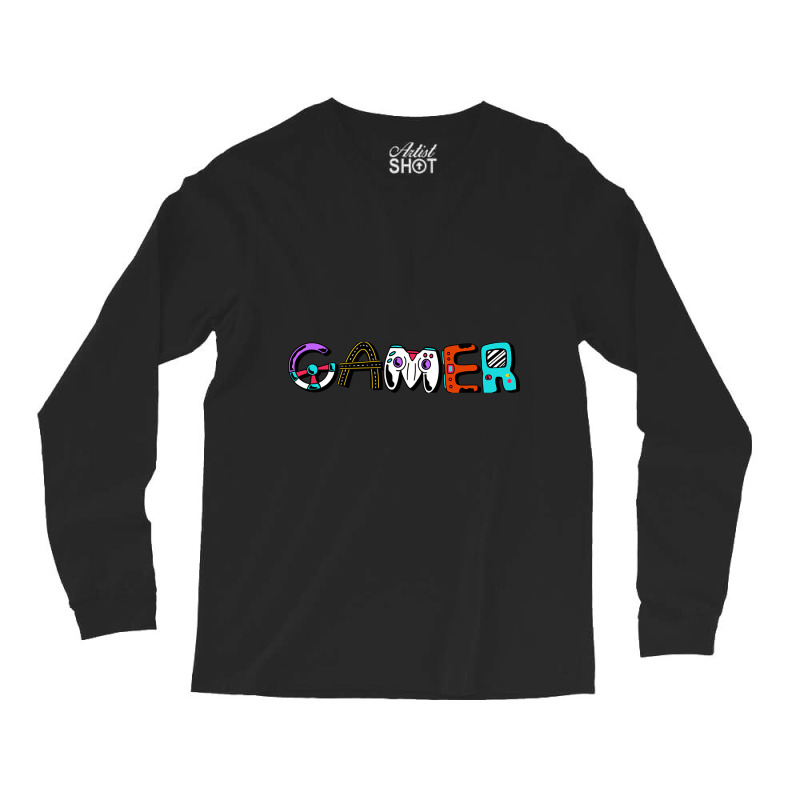 Gamer-cqekx Long Sleeve Shirts | Artistshot