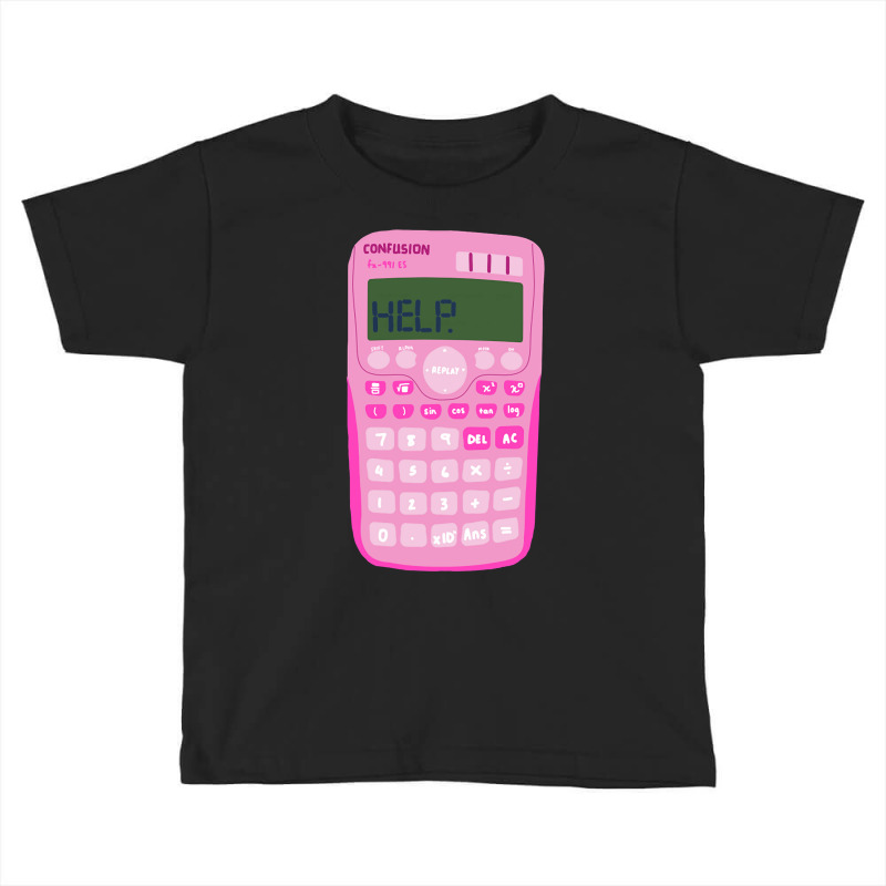 Help Calculator. Toddler T-shirt by Jerhogen528 | Artistshot