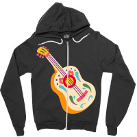 Mexican Guitar Zipper Hoodie | Artistshot