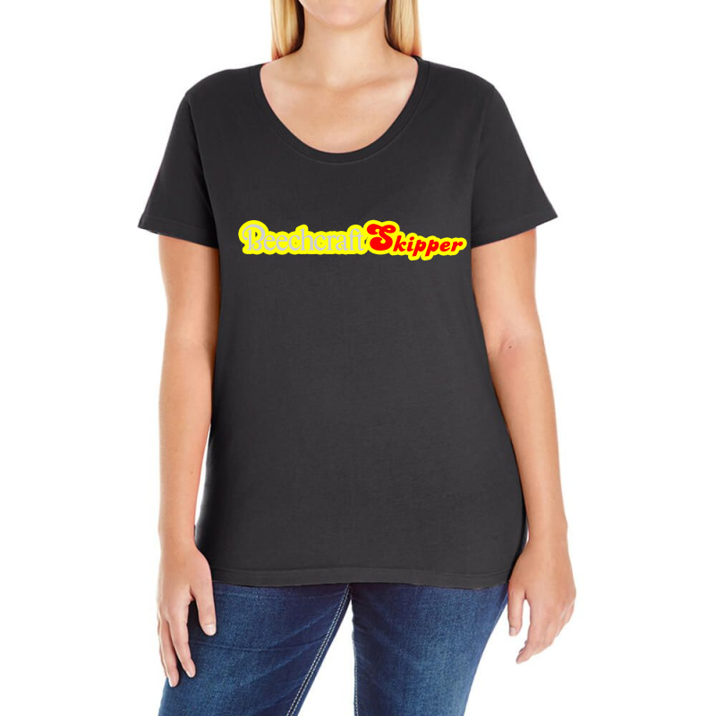 Beechcraft Aircraft Aviation Ladies Curvy T-Shirt by sartamiasri | Artistshot