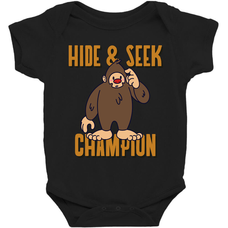 Hide & Seek Baby Bodysuit by Pannell Quintero | Artistshot