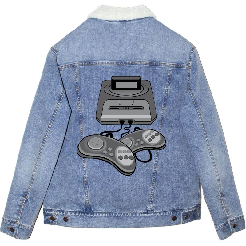 Gamer-kogbx Unisex Sherpa-lined Denim Jacket | Artistshot