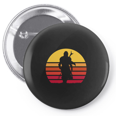 Mando Retro Pin-back Button Designed By Waroenk Design